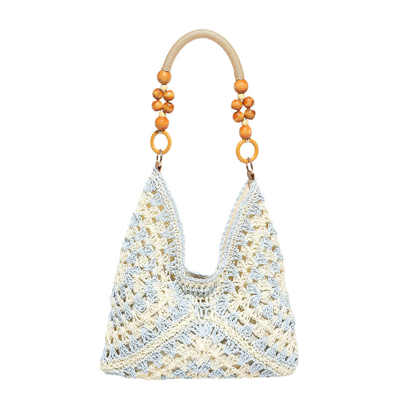 Panier Tressé Femme Plage