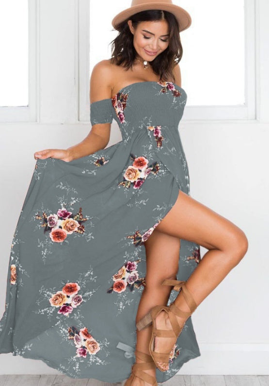 Robe Longue Bohème Femme Plage